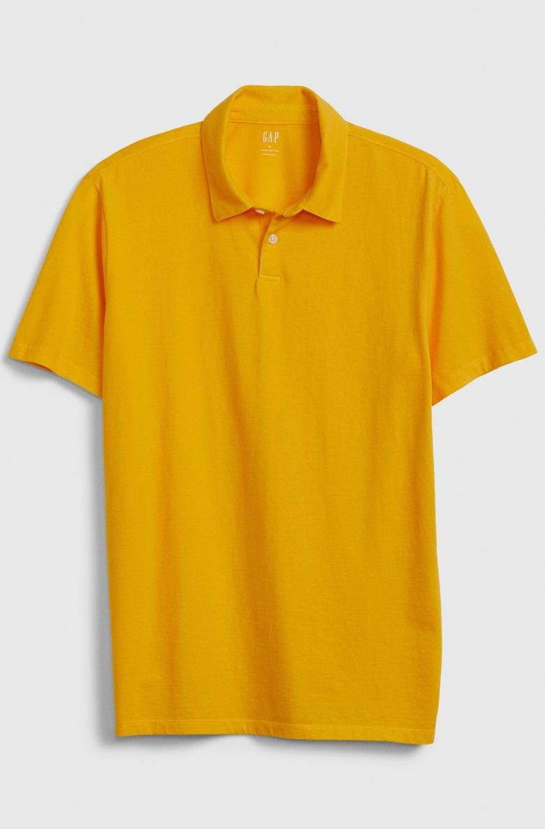  Vintage Soft Polo Yaka T-Shirt