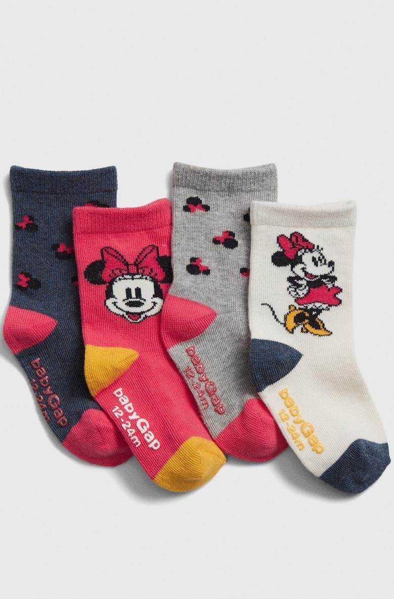  4'lü Disney Minnie Mouse Çorap Seti