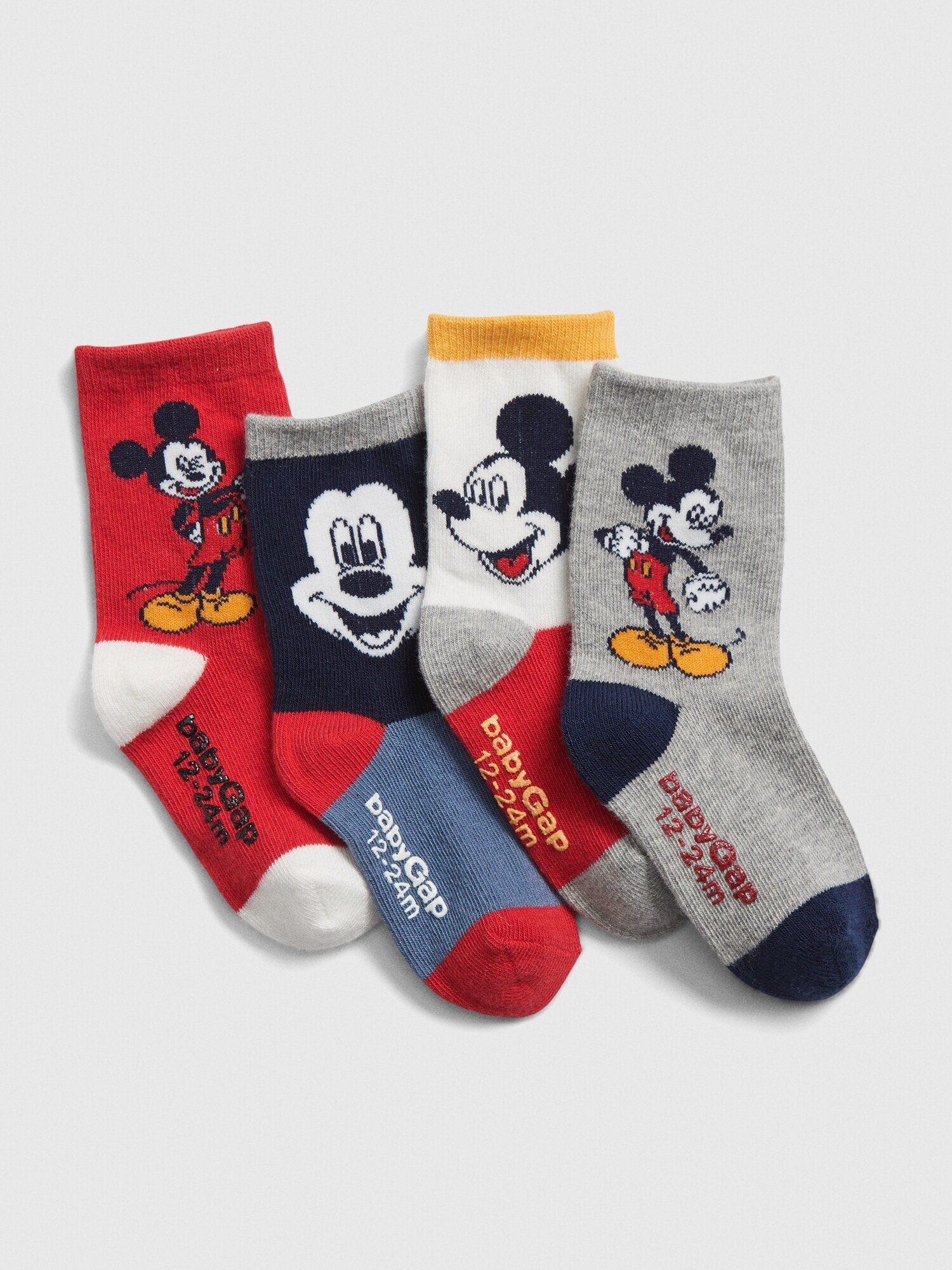 4'lü Disney Mickey Mouse Çorap Seti product image