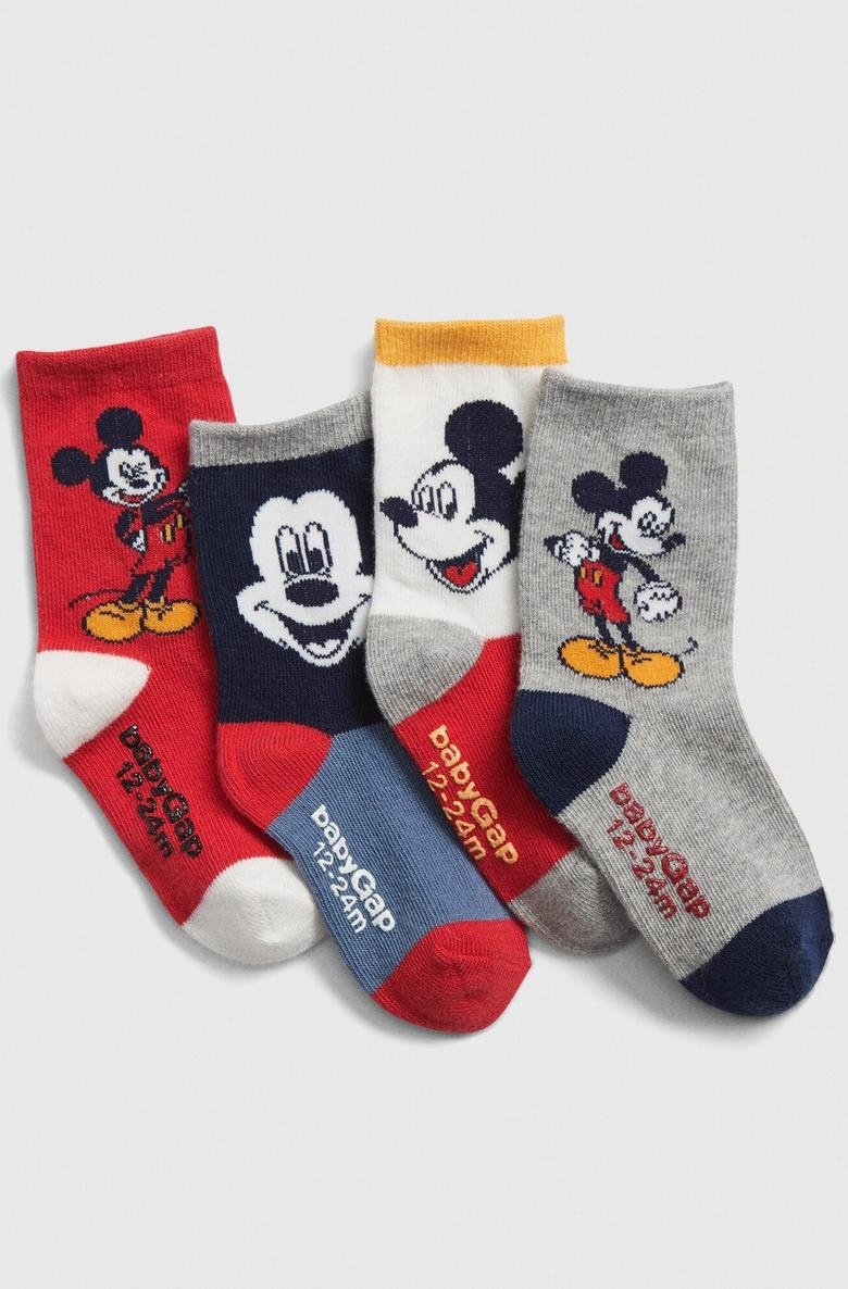  4'lü Disney Mickey Mouse Çorap Seti