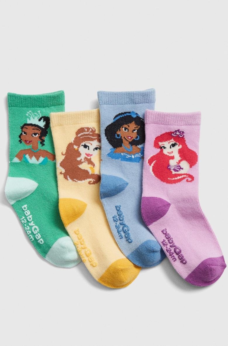  4'lü Disney Princess Çorap Seti
