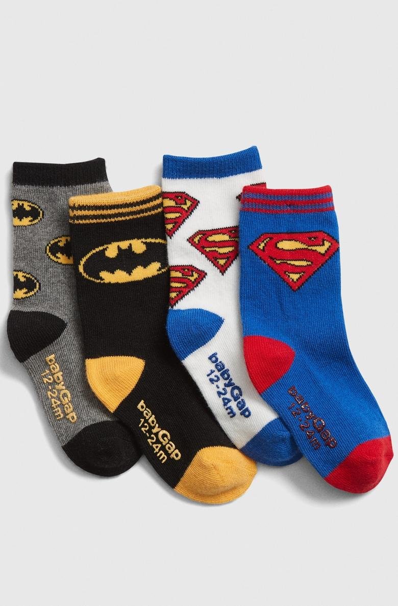 4'lü DC™: Superhero Çorap Seti