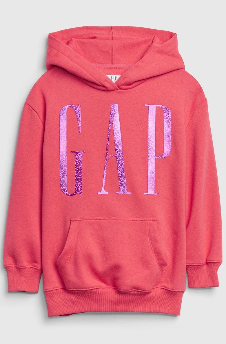  Gap Logo Kapüşonlu Tunik Sweatshirt