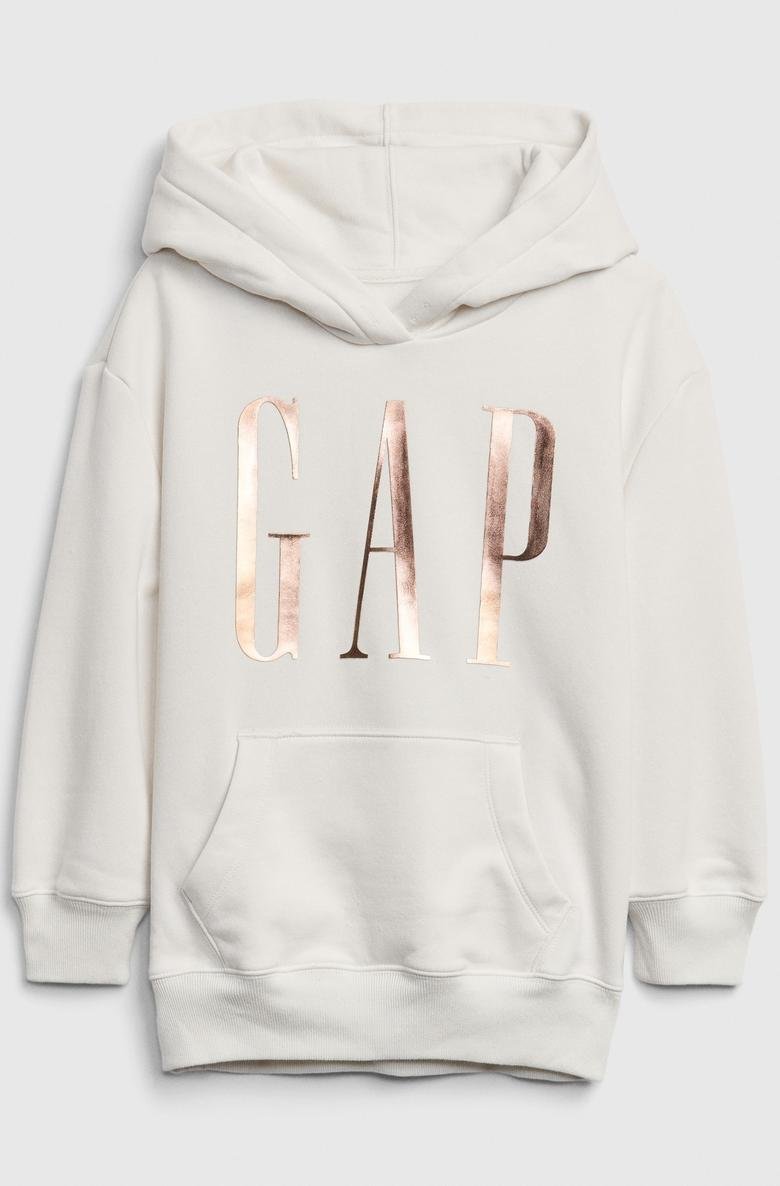  Gap Logo Kapüşonlu Tunik Sweatshirt
