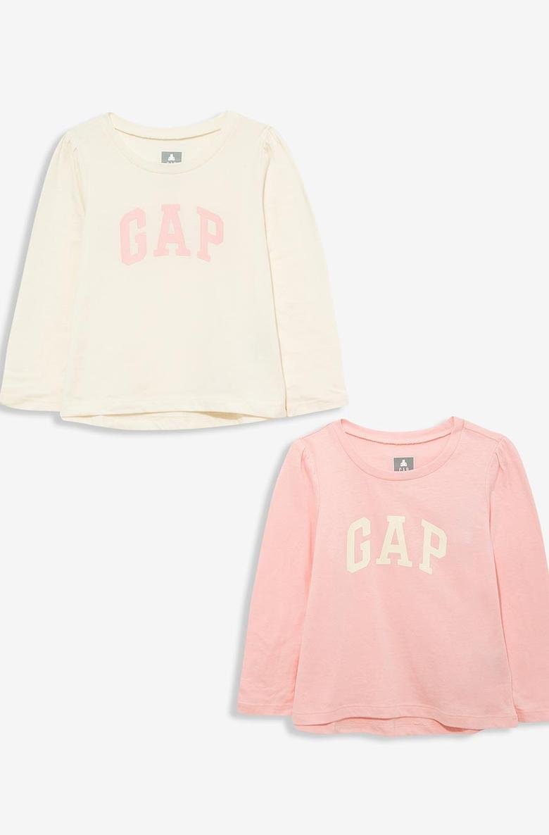  2'li Gap Logo Uzun Kollu T-Shirt Seti