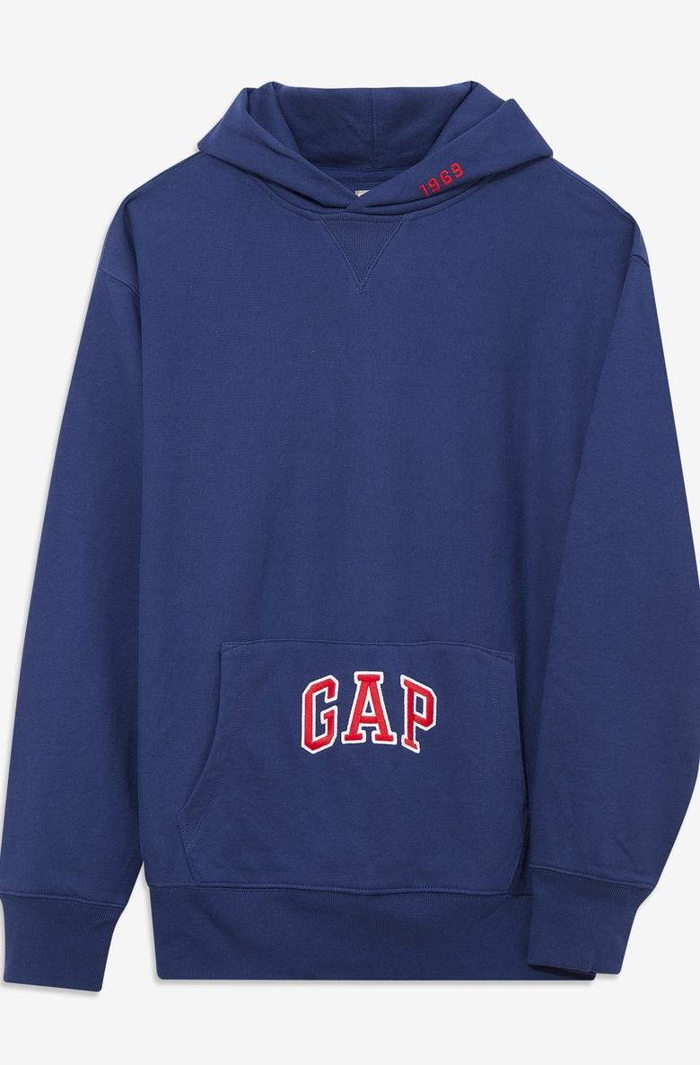  Gap Logo Pullover Kapüşonlu Sweatshirt