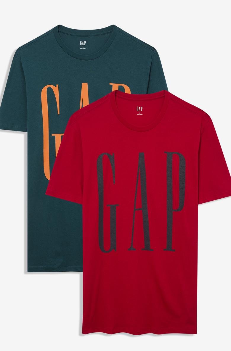  2'li Gap Logo T-Shirt Seti