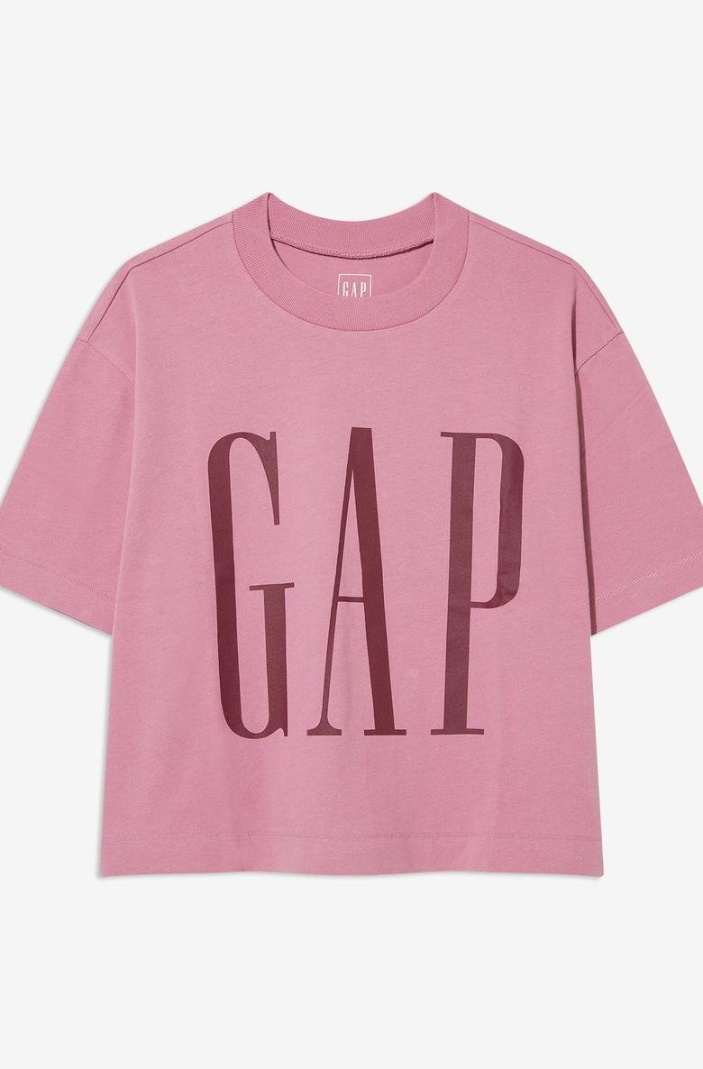  Gap Logo Cropped T-Shirt
