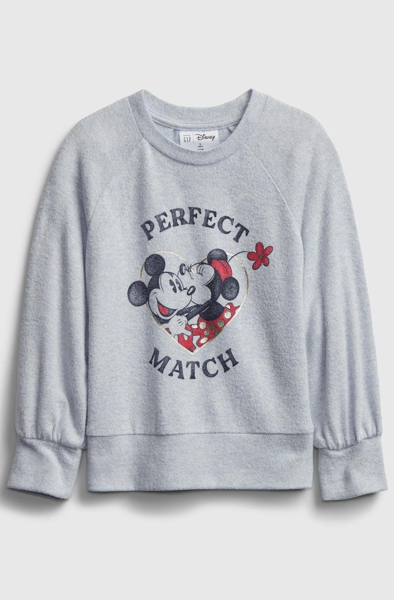  Disney Mickey ve Minnie Mouse Grafik T-Shirt