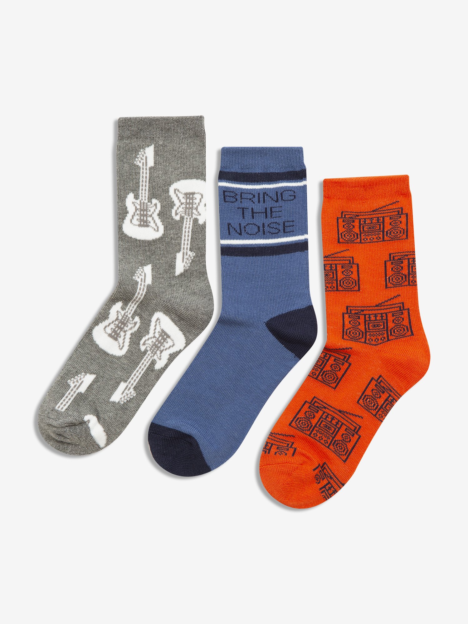 3'lü Desenli Çorap Seti product image