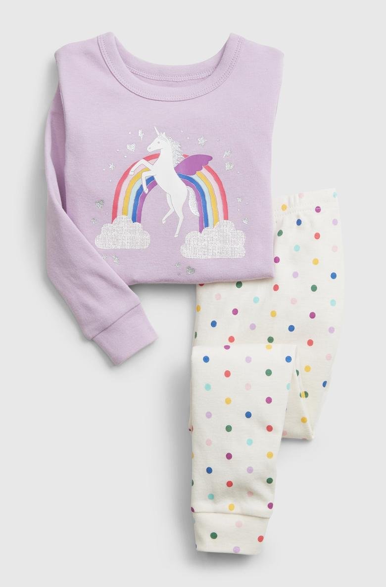  Unicorn Desenli Pijama Takımı