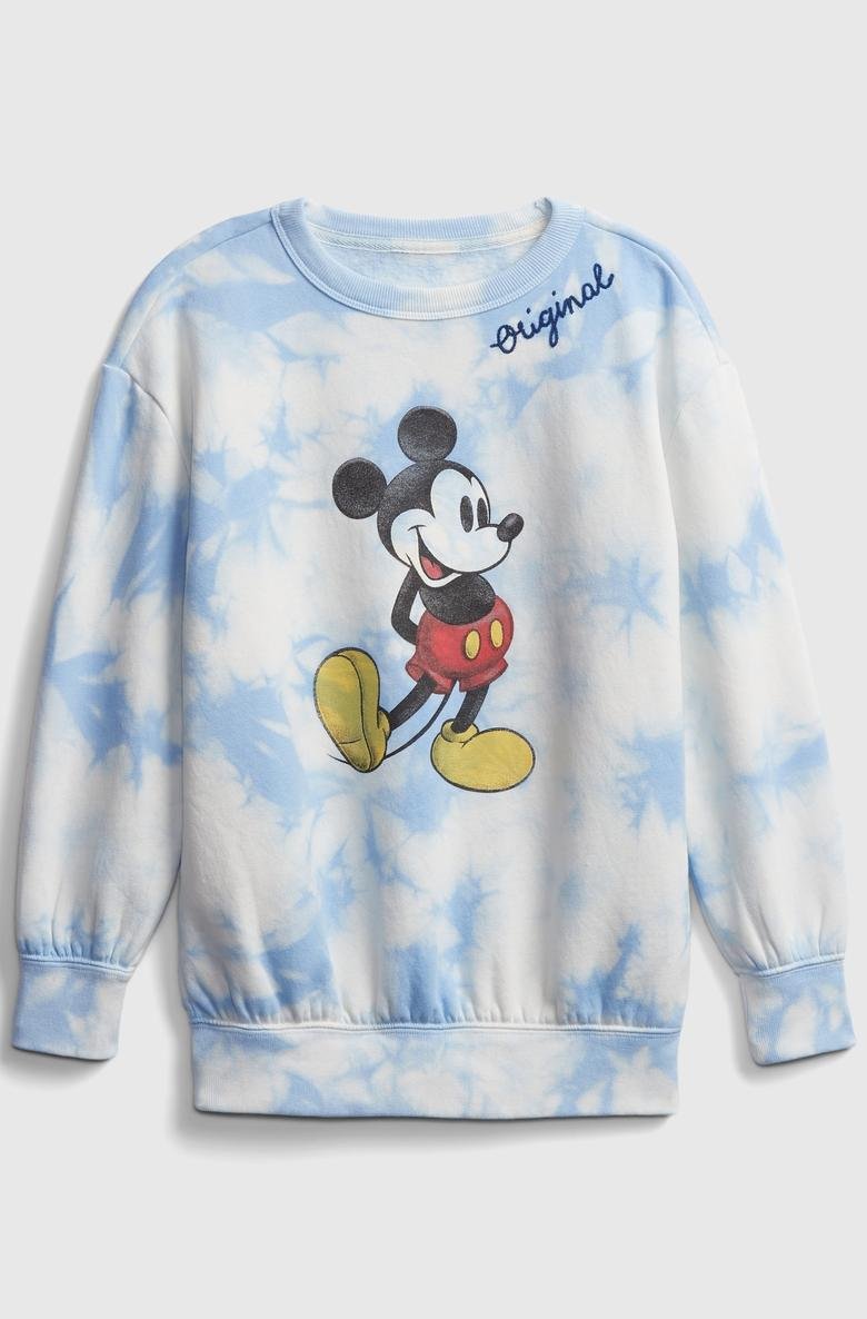  Disney Mickey Mouse Batik Desenli Sweatshirt