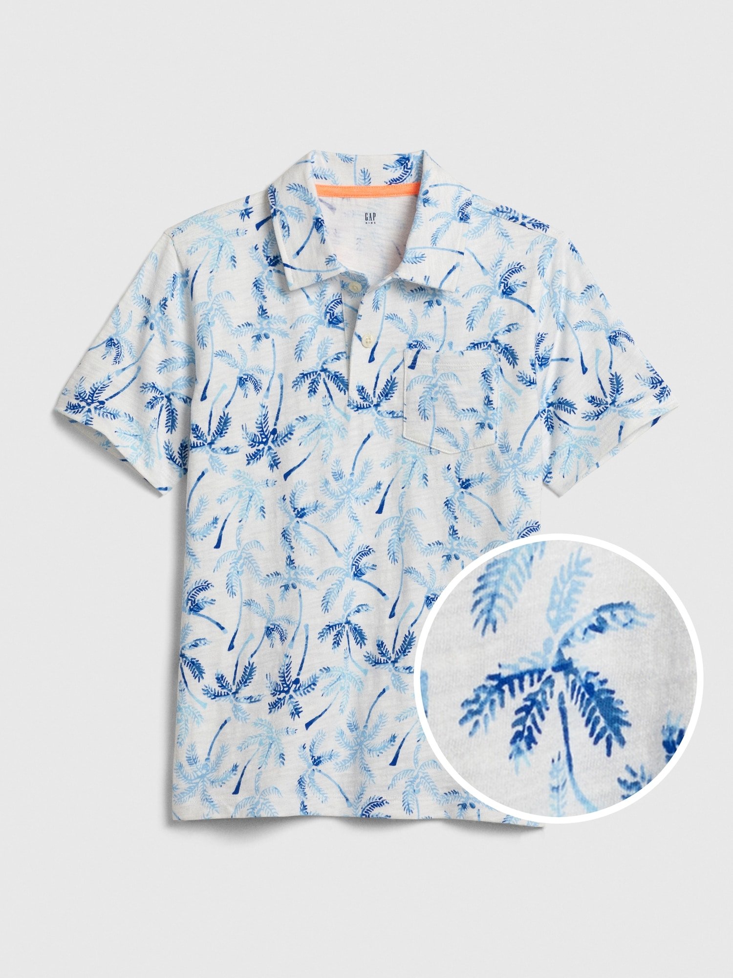 Desenli Polo Yaka T-Shirt product image