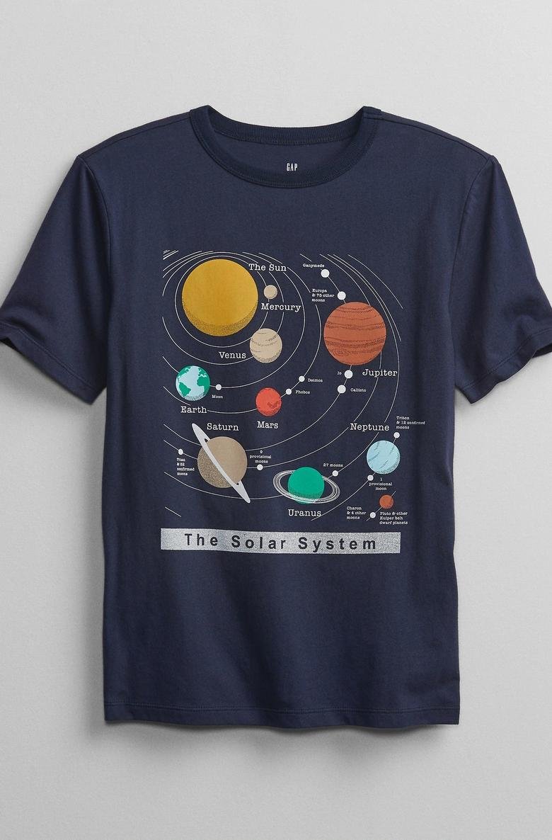  Kısa Kollu Grafik T-Shirt