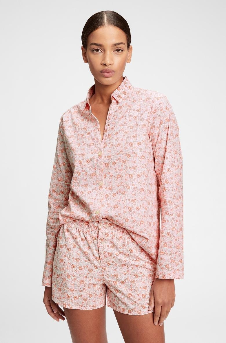  Poplin Pijama Üstü