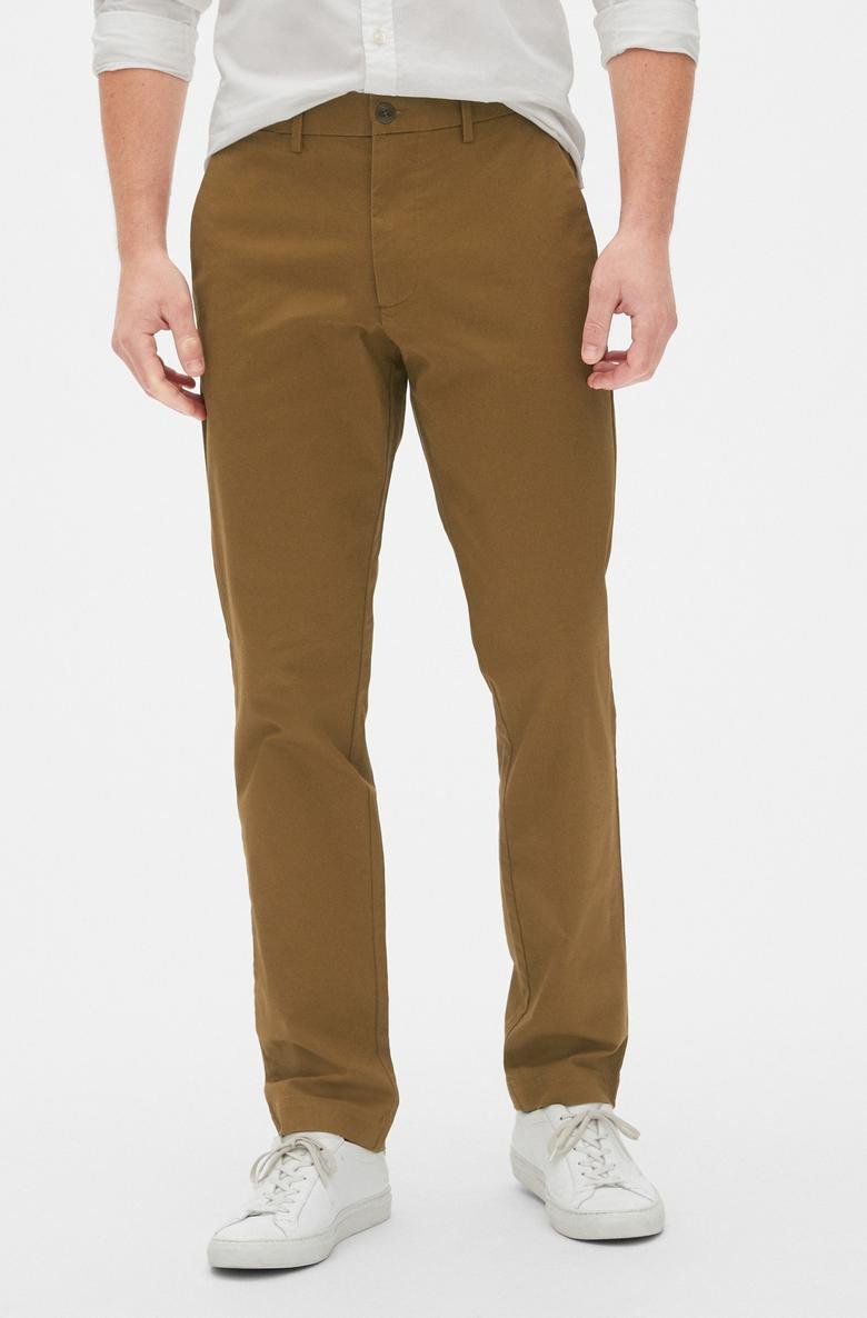  GapFlex Slim Fit Khaki Pantolon