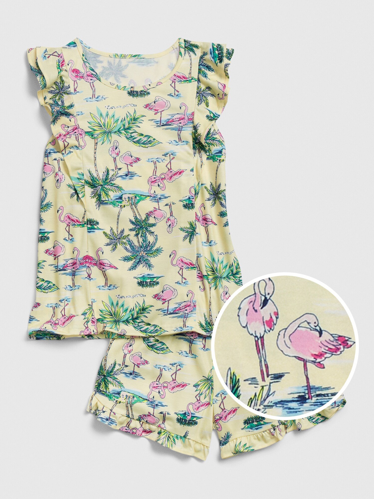 Flamingo desenli Pijama Takımı product image