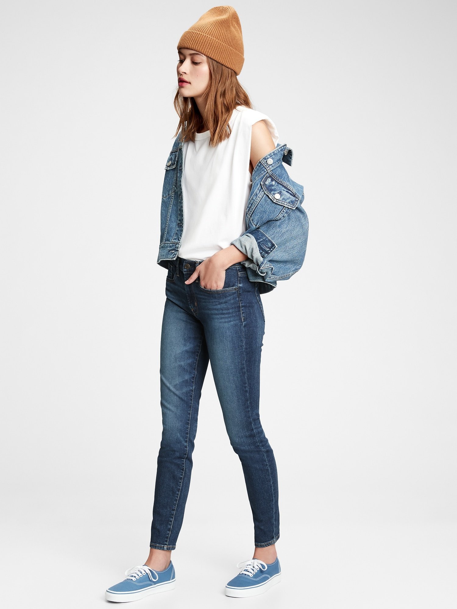 Mid Rise True Skinny Jean Pantolon product image