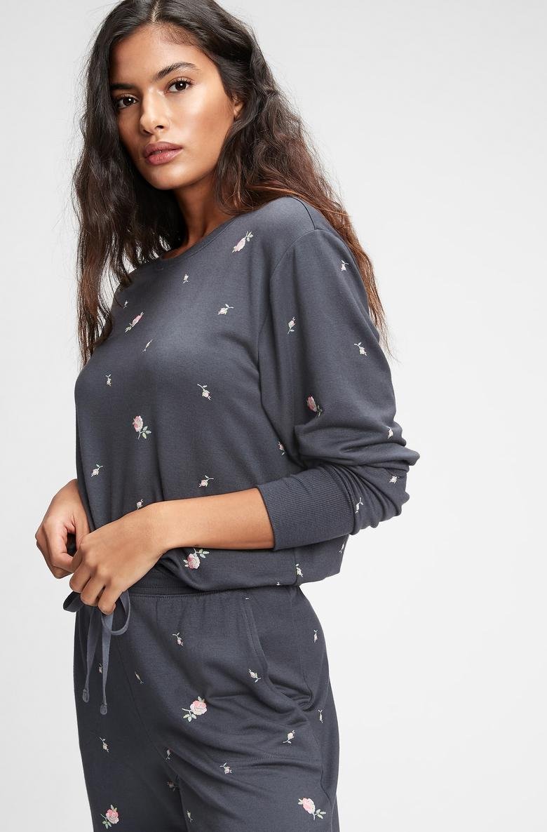  Modal Karışımlı Supersoft Havlu Kumaş Pijama Üstü