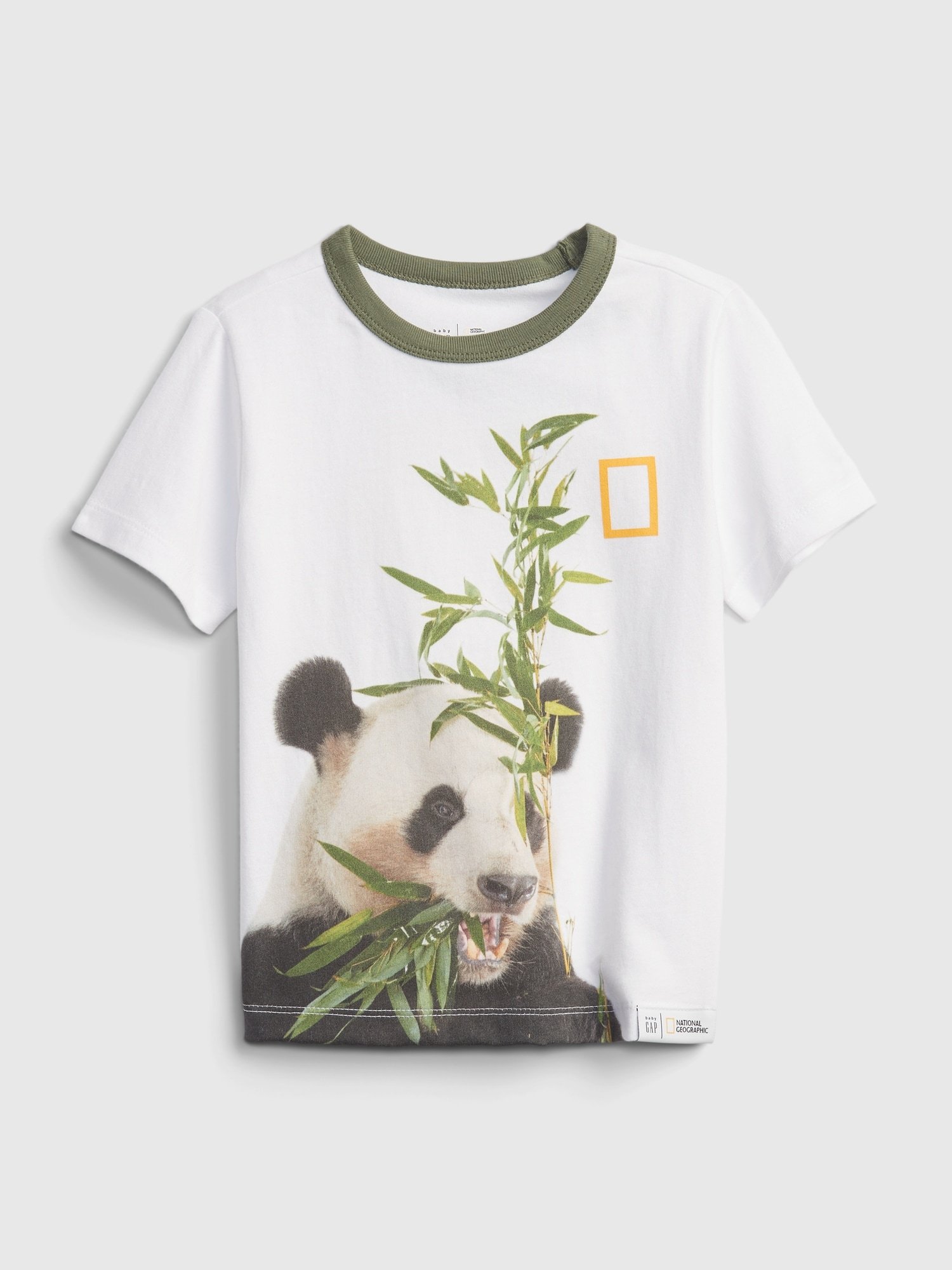 Organik Pamuklu  National Geographic Desenli T-Shirt product image