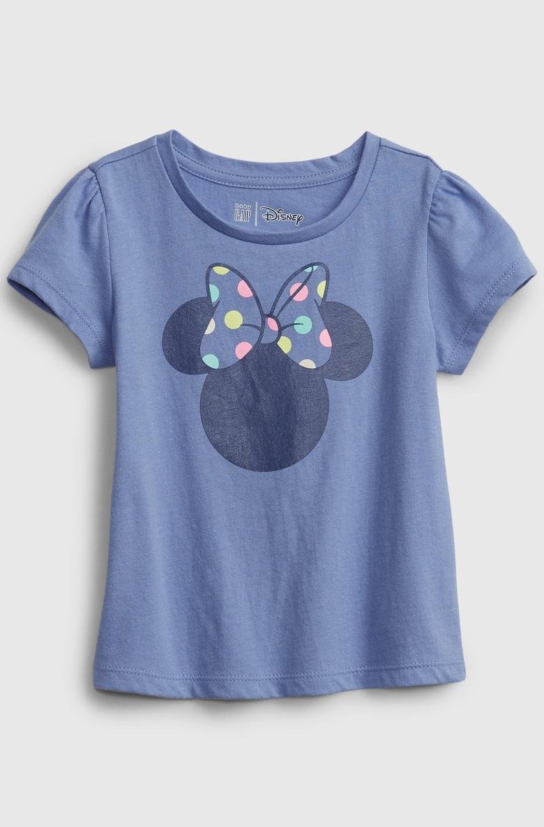  Organik Pamuklu  Disney Minnie Mouse Desenli T-Shirt
