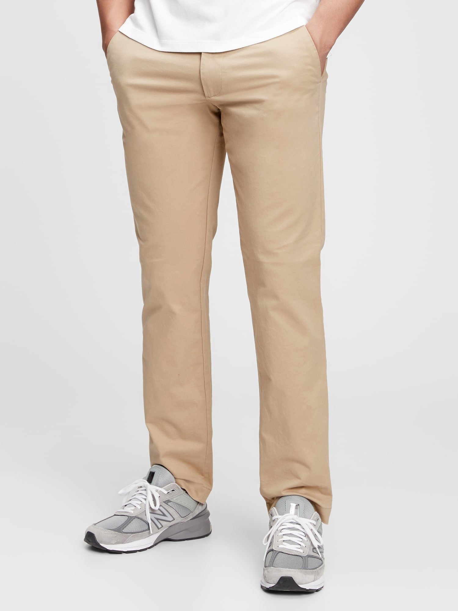 GapFlex Straight Fit Khaki Pantolon product image