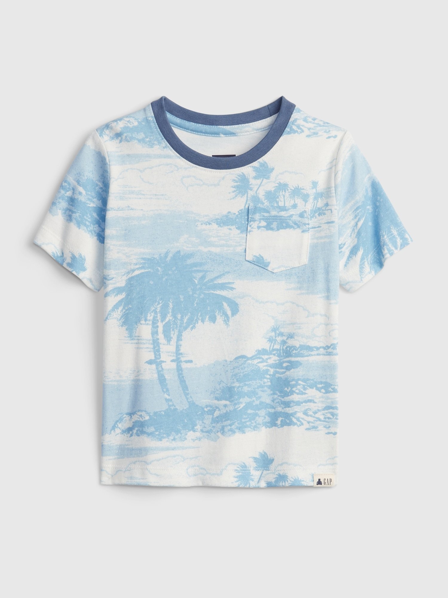 Kısa Kollu Desenli T-Shirt product image