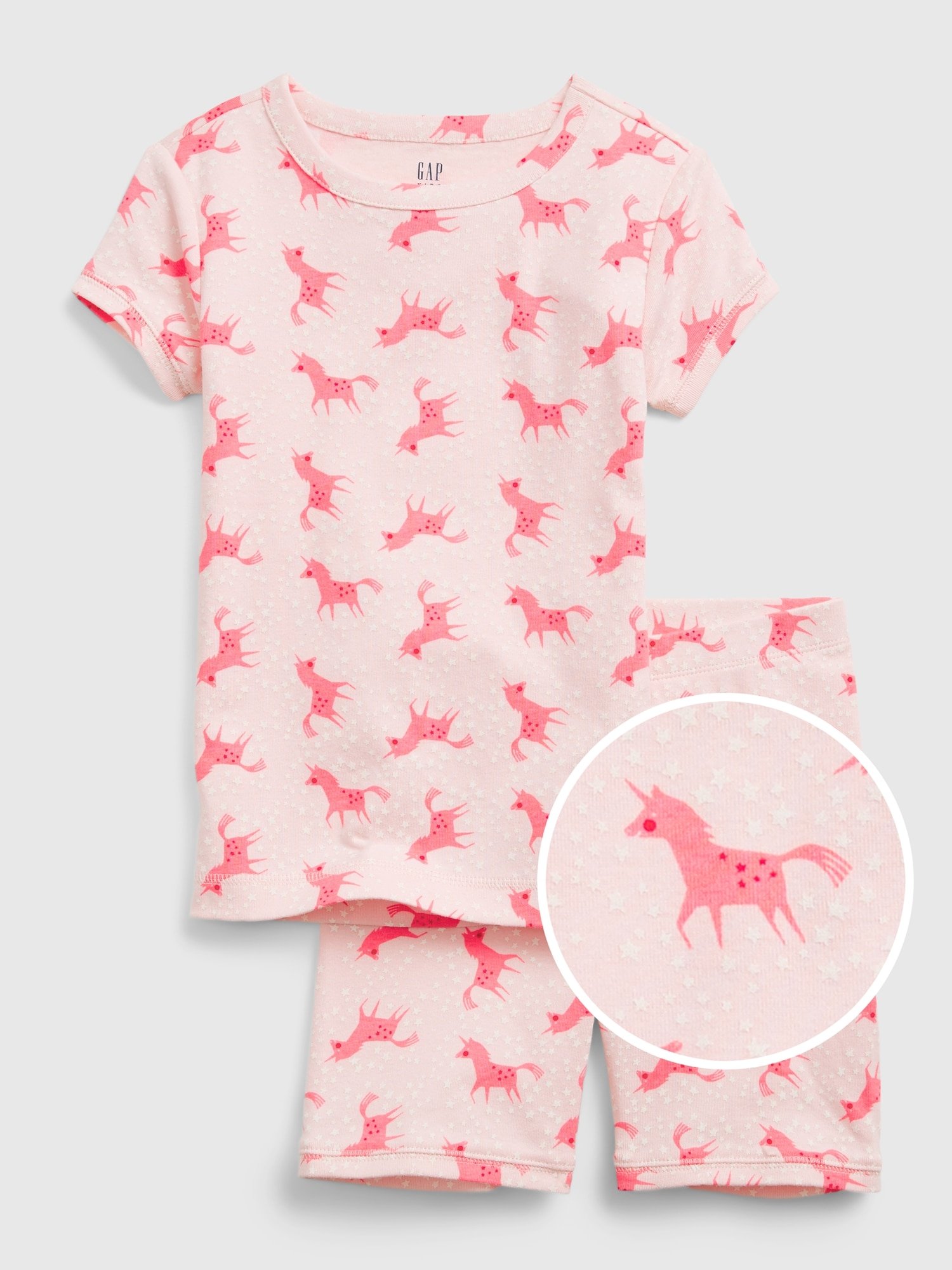 %100 Organik Pamuklu Unicorn Pijama Seti product image