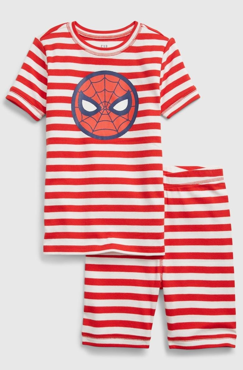  Marvel Spider-Man %100 Organik Pijama Takımı