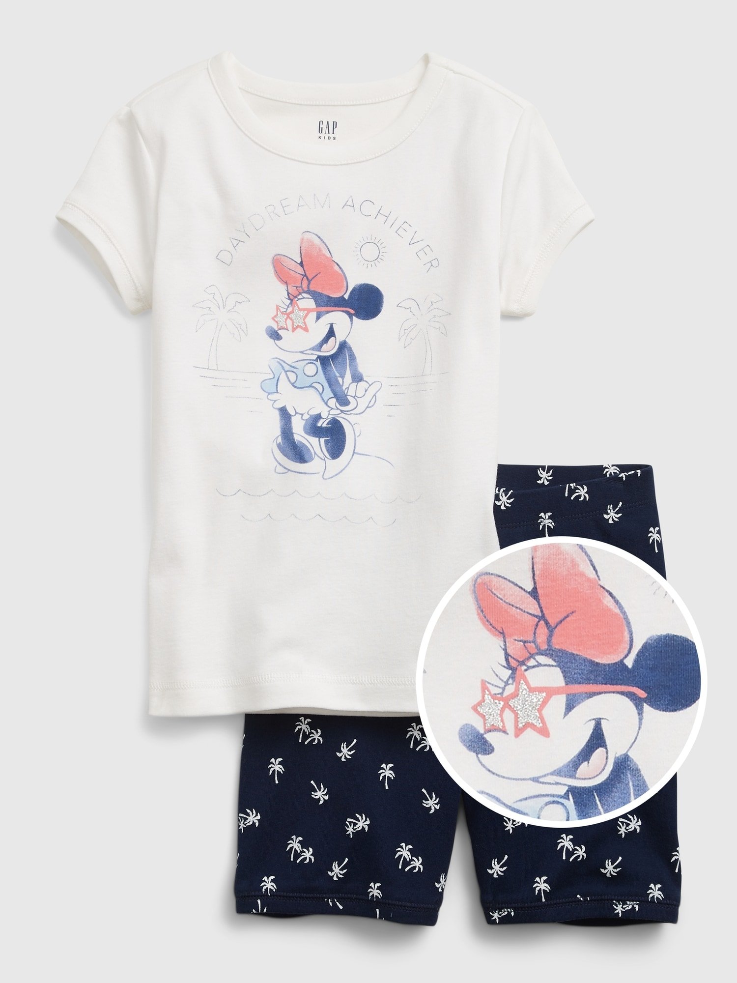 Disney Minnie Mause %100 Organik Pamuklu Pijama Seti product image