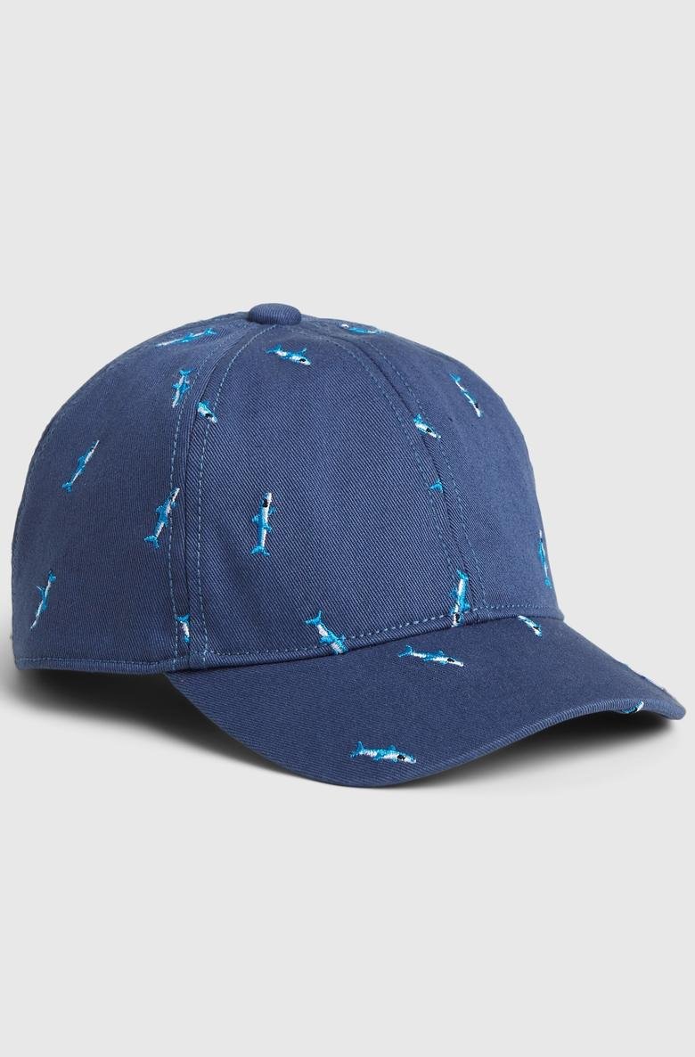  Köpek Balığı Desenli Şapka