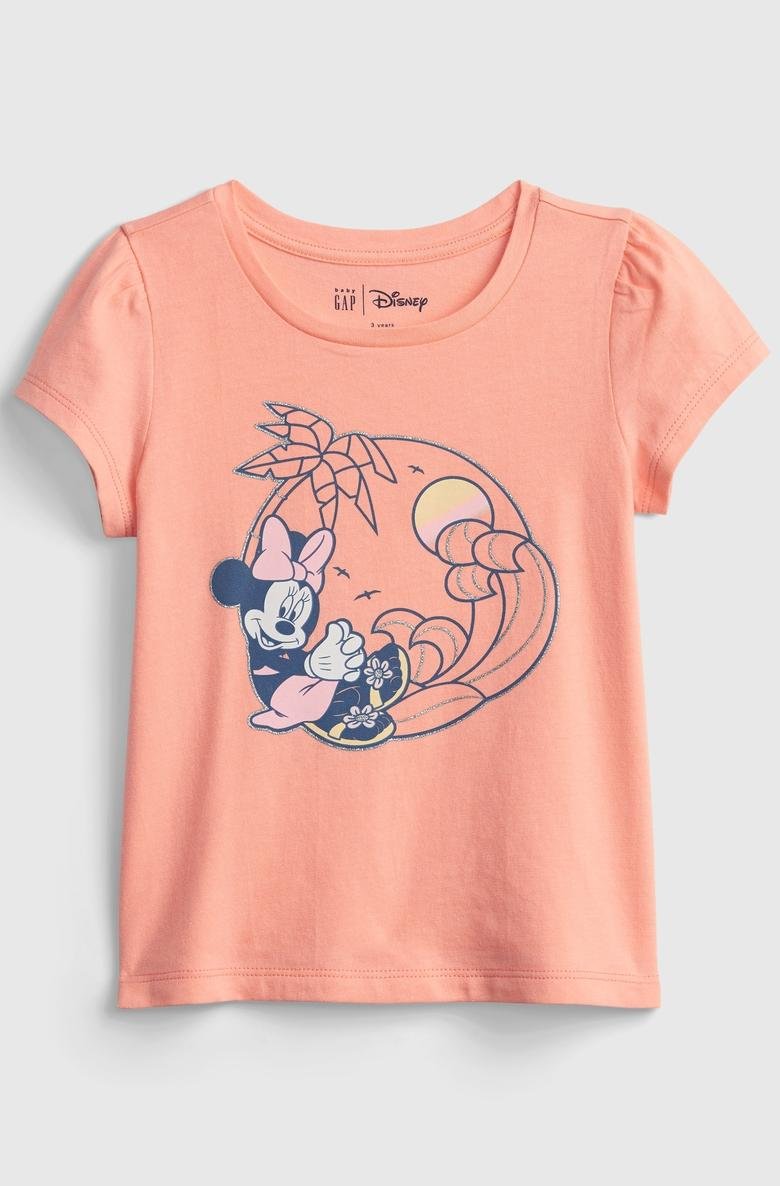  Disney Minnie Mouse Grafik Desenl T-Shirt
