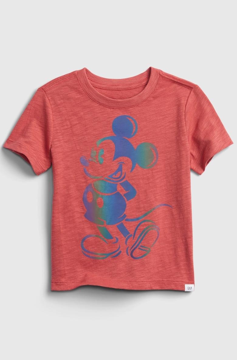  Disney Mickey Mouse Grafik Desenli T-Shirt