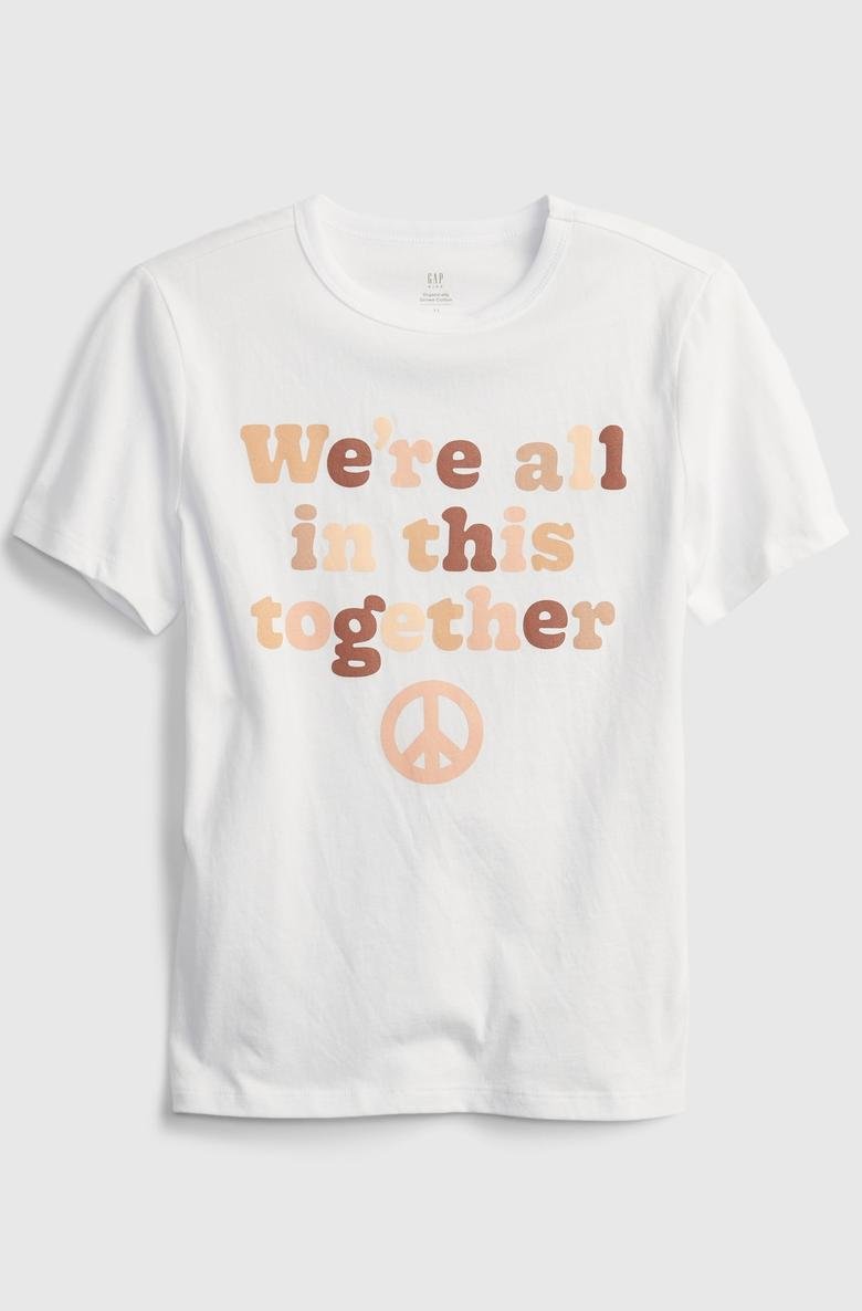  Oranik Pamuklu Grafik Desenli T-Shirt