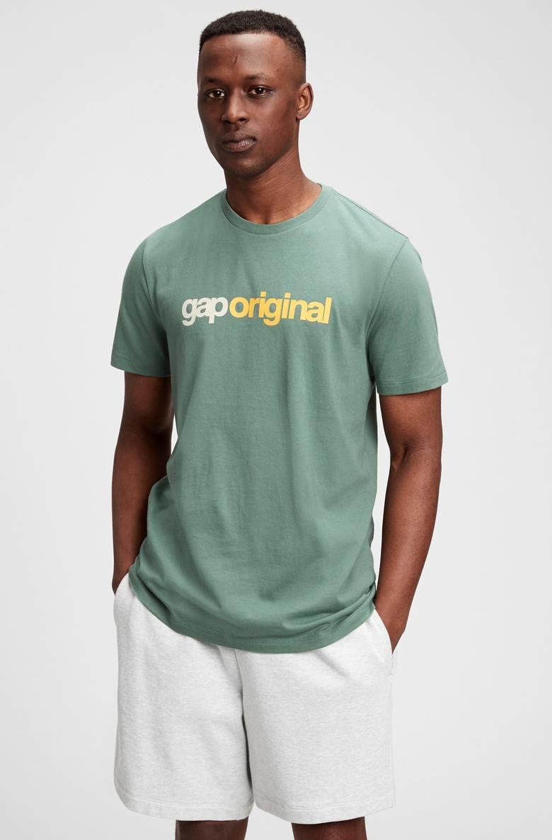  Organik Pamuk  Gap Logo  T-Shirt