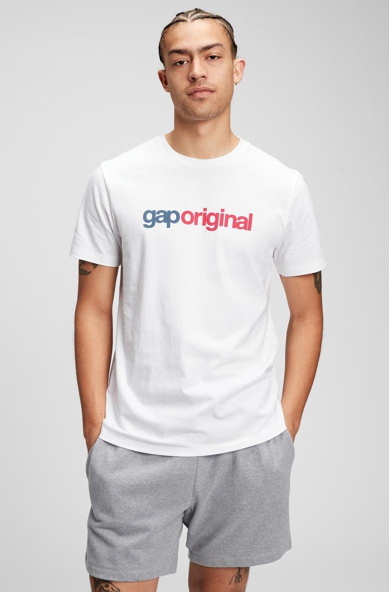  Organik Pamuk  Gap Logo  T-Shirt