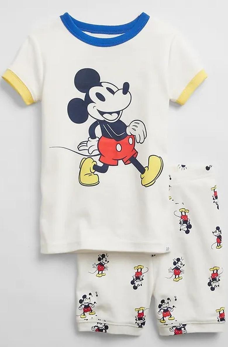  Disney Mickey Mouse Organik Pamuklu Pijama Seti