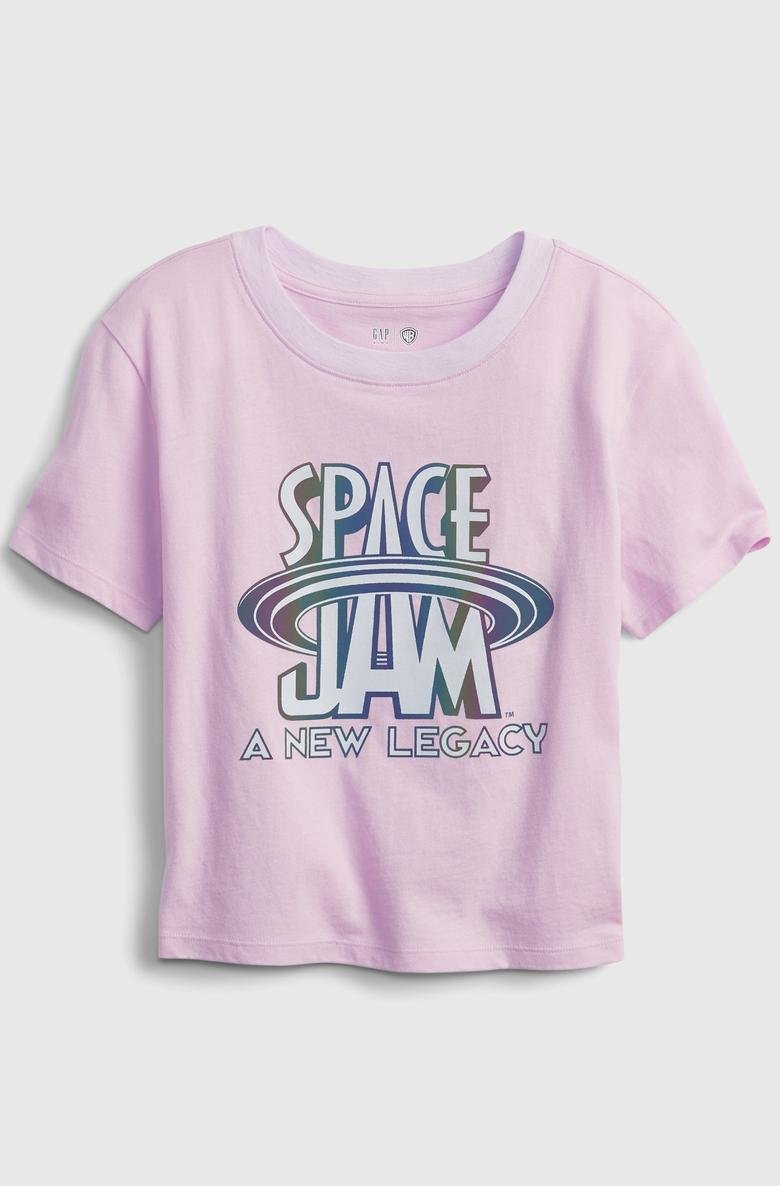  Space Jam %100 Organik Pamuk Grafik T-Shirt
