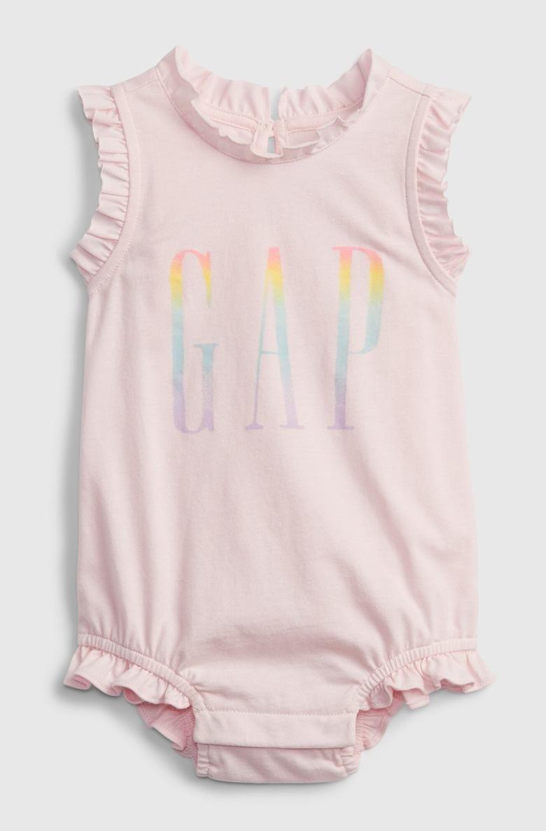  Bebek Gap Logo Fırfırlı Bodysuit