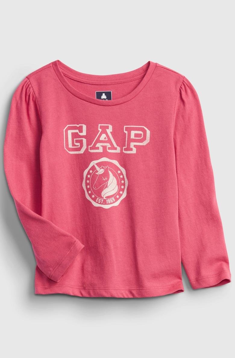  %100 Organik Pamuk Gap Logo T-Shirt