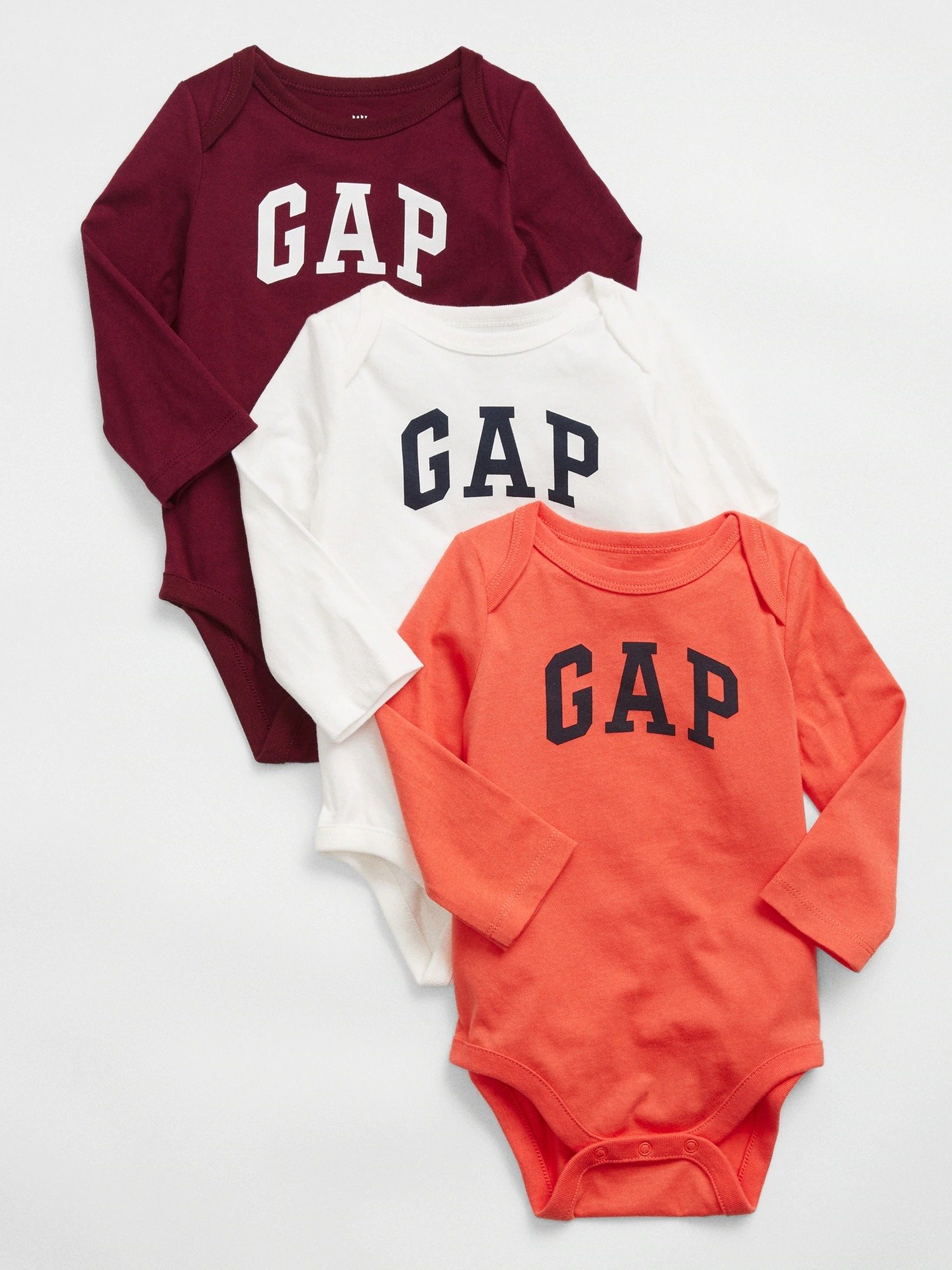 3'lü Baby Gap Logo Bodysuit product image