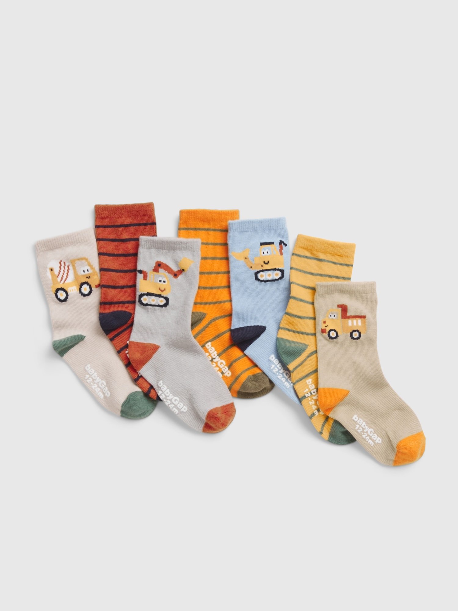 7'li Grafik Desenli Çorap Seti product image
