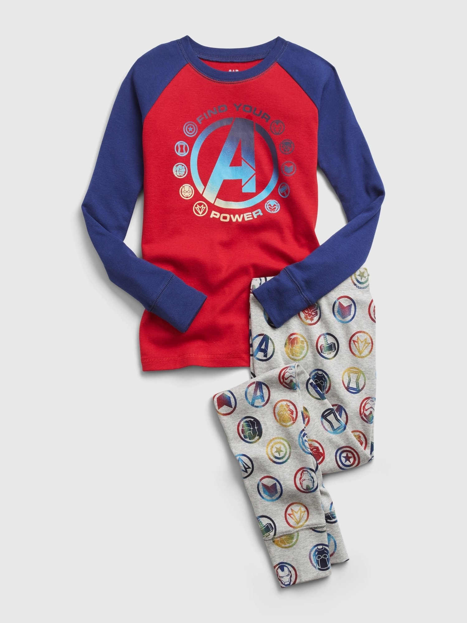 Marvel Avengers %100 Organik Pamuklu Pijama Seti product image