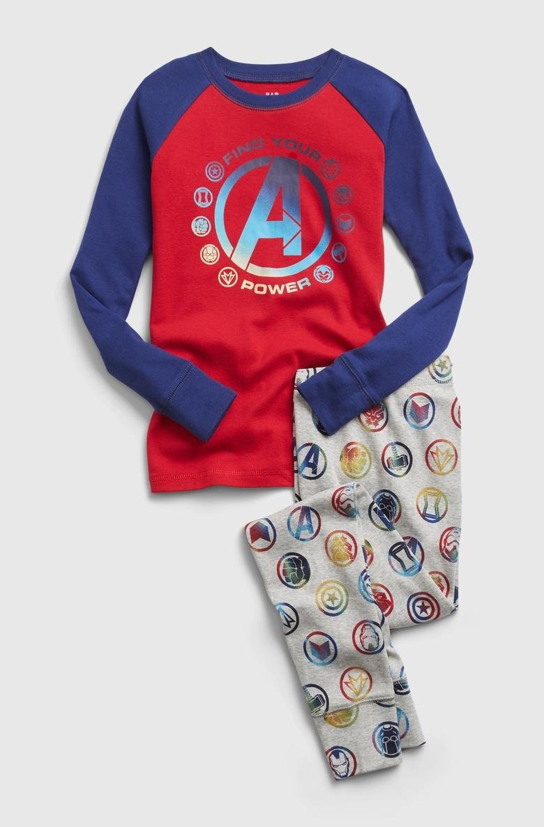  Marvel Avengers %100 Organik Pamuklu Pijama Seti