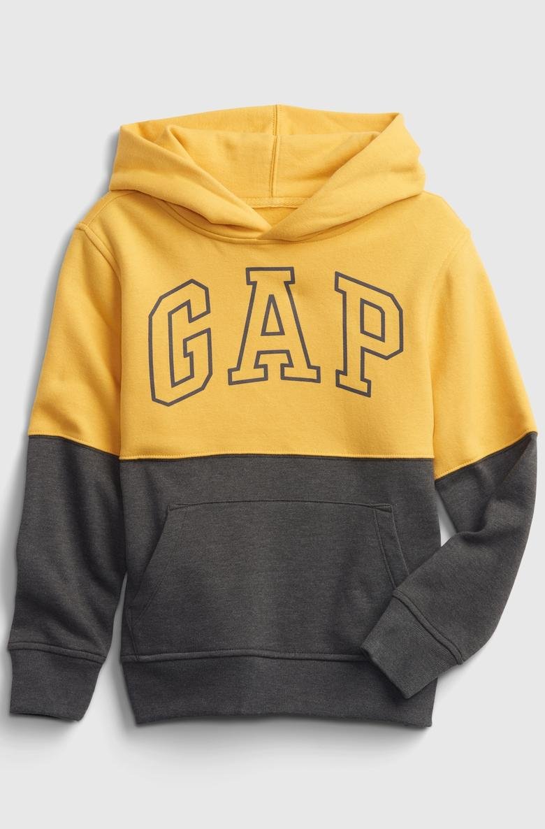  Gap Logo Çok Renkli Kapüşonlu Eşofman Üst