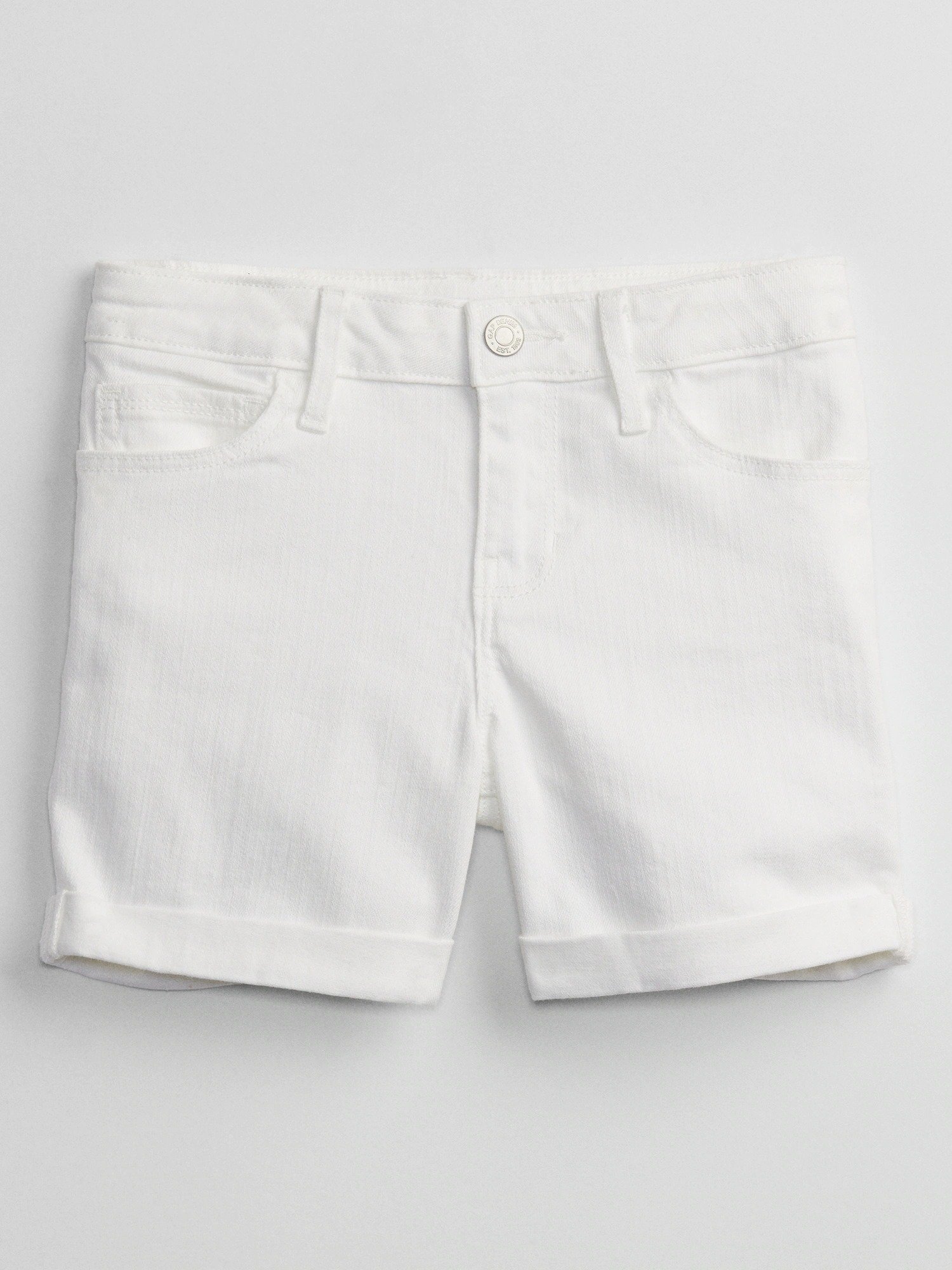 Washwell™ Orta Belli Jean Midi Şort product image