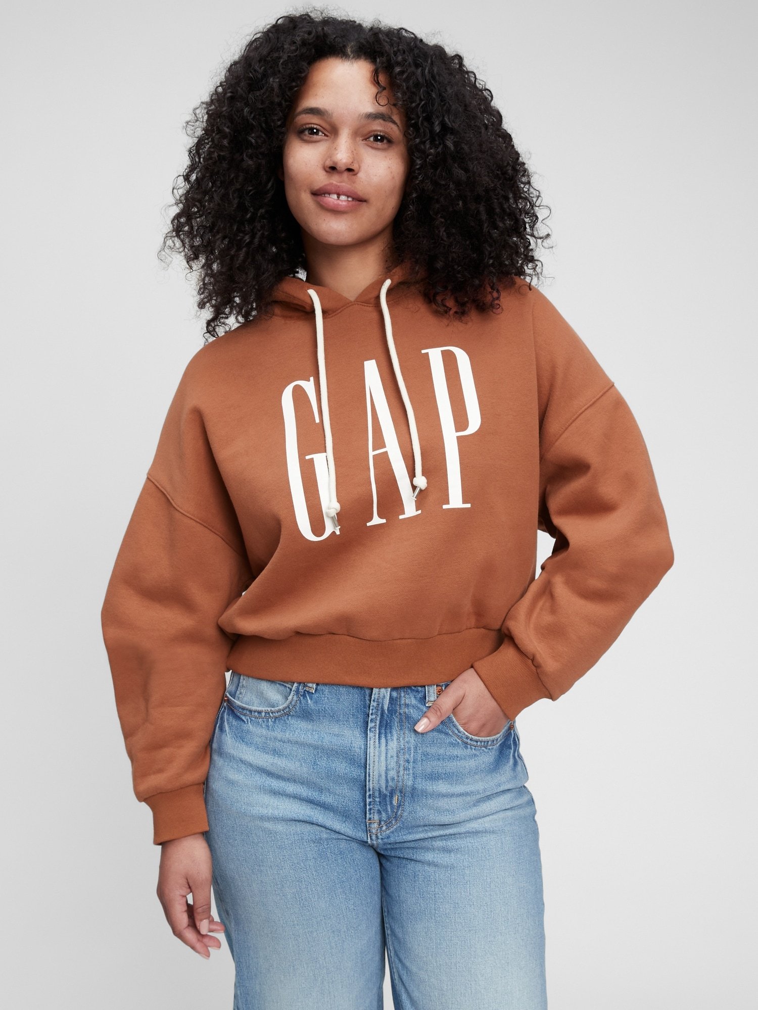 Gap Logo Crop Sweatshirt product image