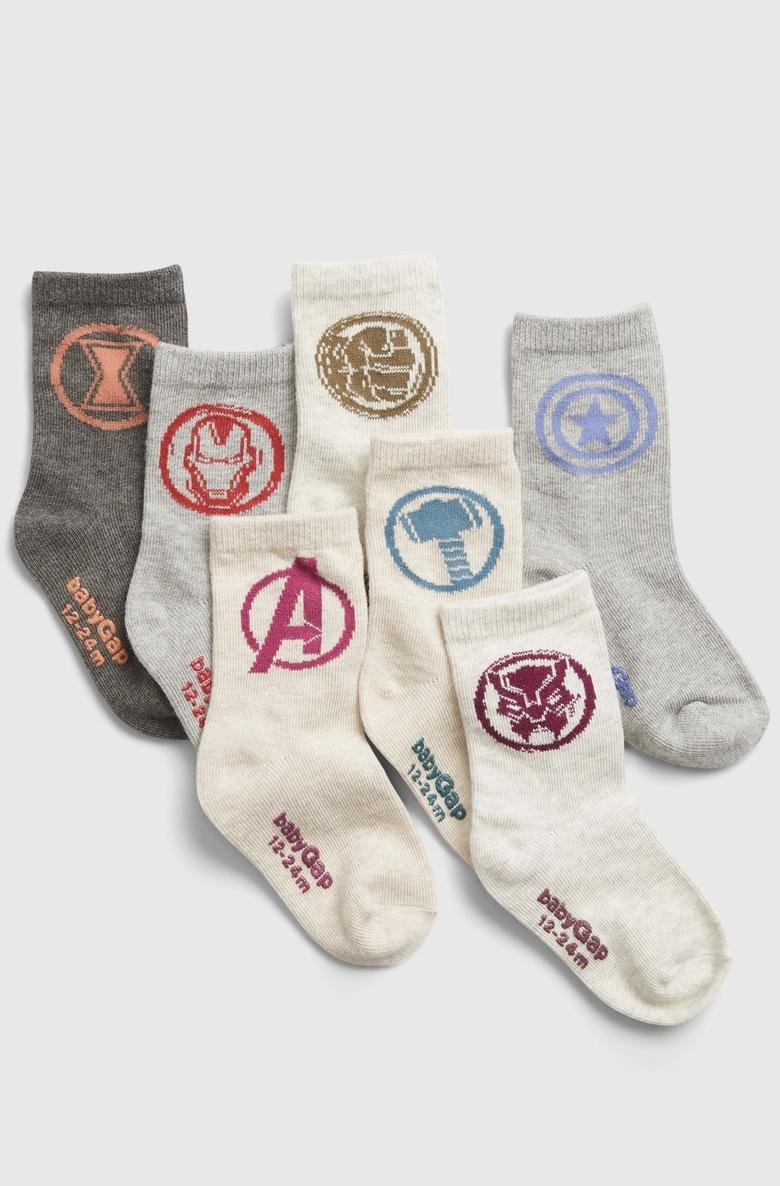  7'li Marvel Avengers Çorap Seti