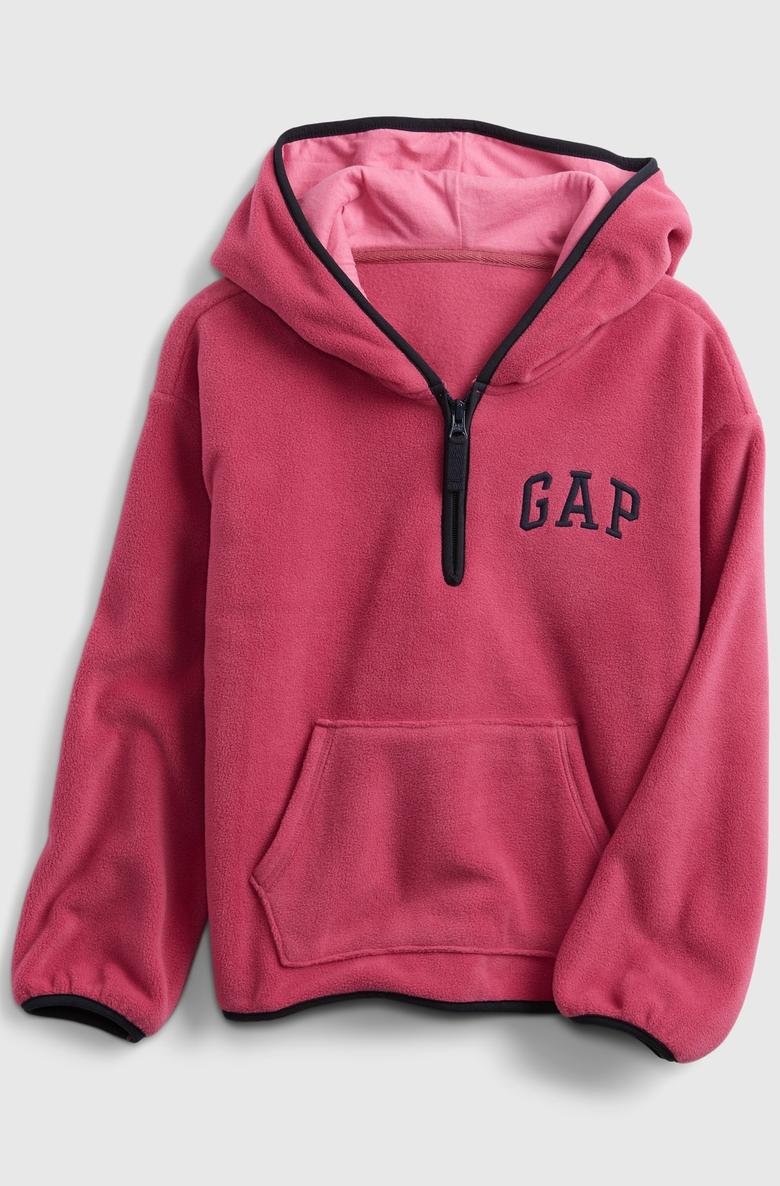  Gap Logo Yarım Fermuarlı Sweatshirt