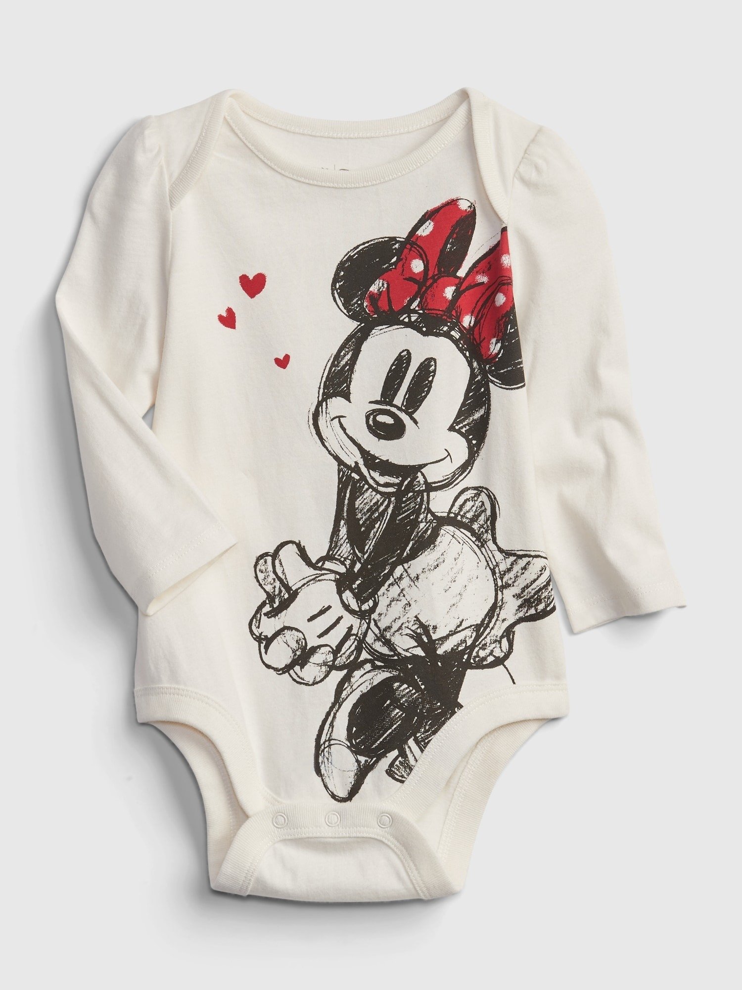 %100 Organik Pamuk Disney Minnie Mouse Bodysuit product image
